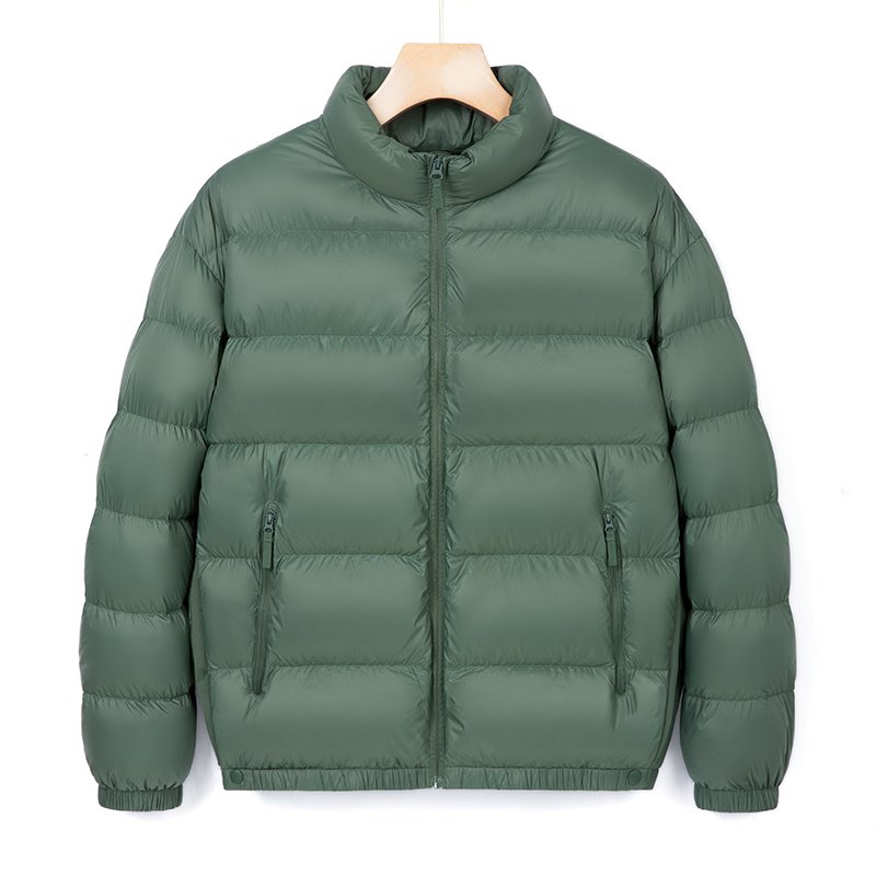 Custom Logo Bubble Clothes Men streetwear Puffer Jacket Oversized Winter Thick Warm Puff Men's Jacket winter jacket men