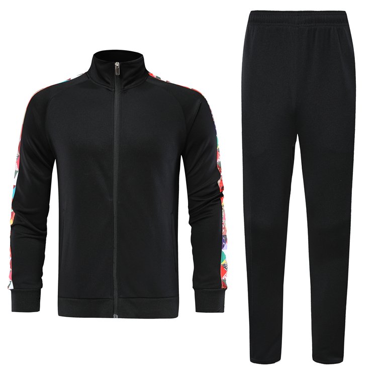 Wholesale Sportswear Football Soccer Tracksuits Football Club Long Sleeve Training Tracksuit Men's Soccer Jacket