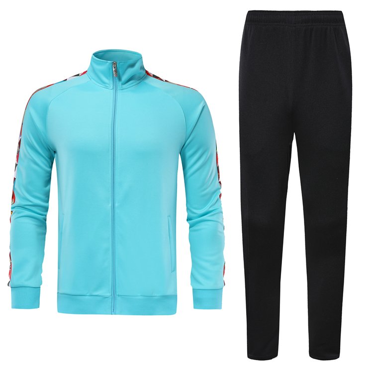 Wholesale Sportswear Football Soccer Tracksuits Football Club Long Sleeve Training Tracksuit Men's Soccer Jacket