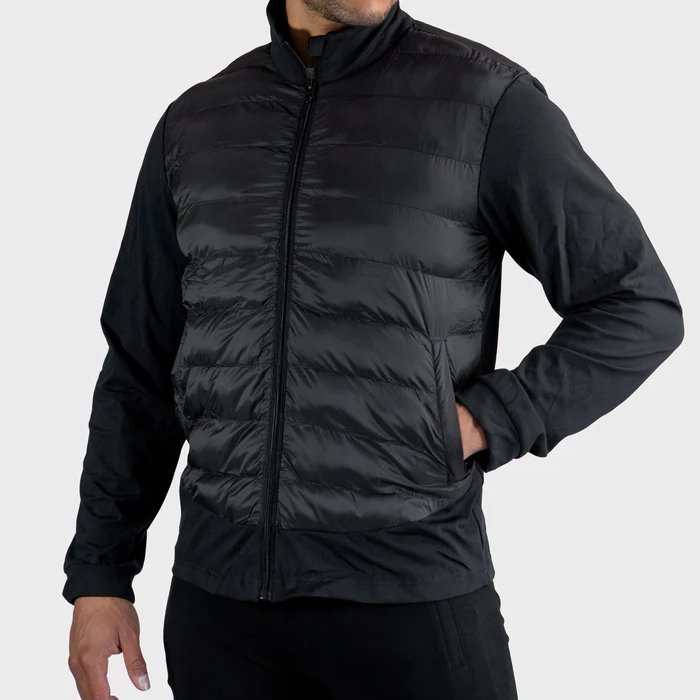2023 Wholesale Custom Embroidered Logo Waterproof Zipper Coat Men's Jacket
