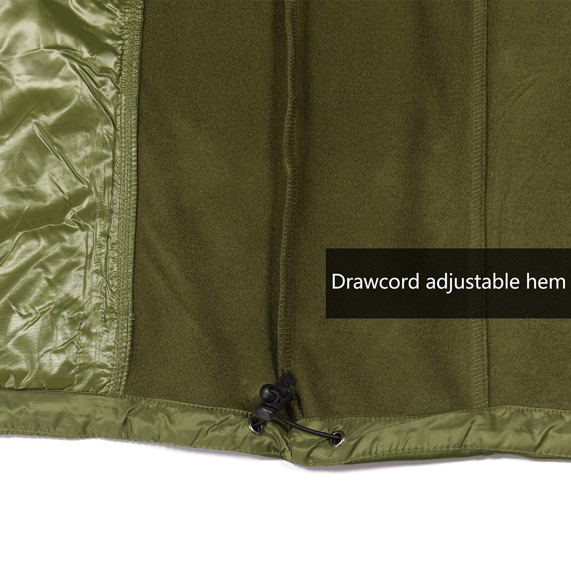 Custom Embroidered Men's Jacket Insulated Running Warm Fleece Hybrid Hiking Coat Casual Print Fabric Zipper Outdoor Clothing