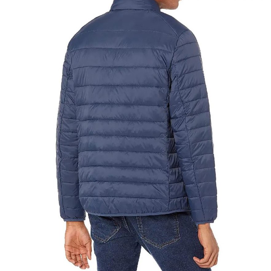 Mens Male Winter Shiny Style Embroidered Hooded Puffer Jackets Coats/Jackets