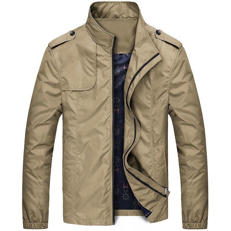 New Arrivals Winter Men's Autumn and Winter Double Collar Wool Coat Men's Medium and Long Coat Men's Jackets