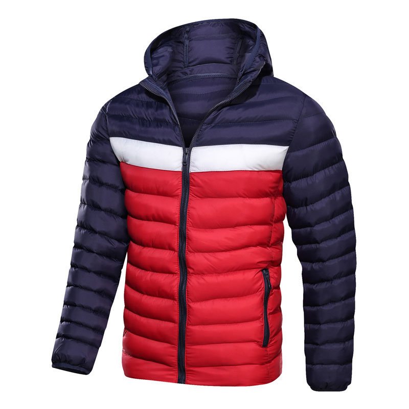 Custom Men's Padded Coats Bubble Puffer Jacket Coat Warm Winter Men's Jacket Casual Puff Bubble Jacket