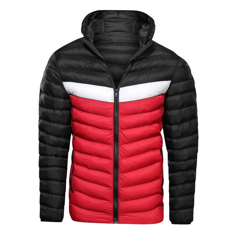 Custom Men's Padded Coats Bubble Puffer Jacket Coat Warm Winter Men's Jacket Casual Puff Bubble Jacket
