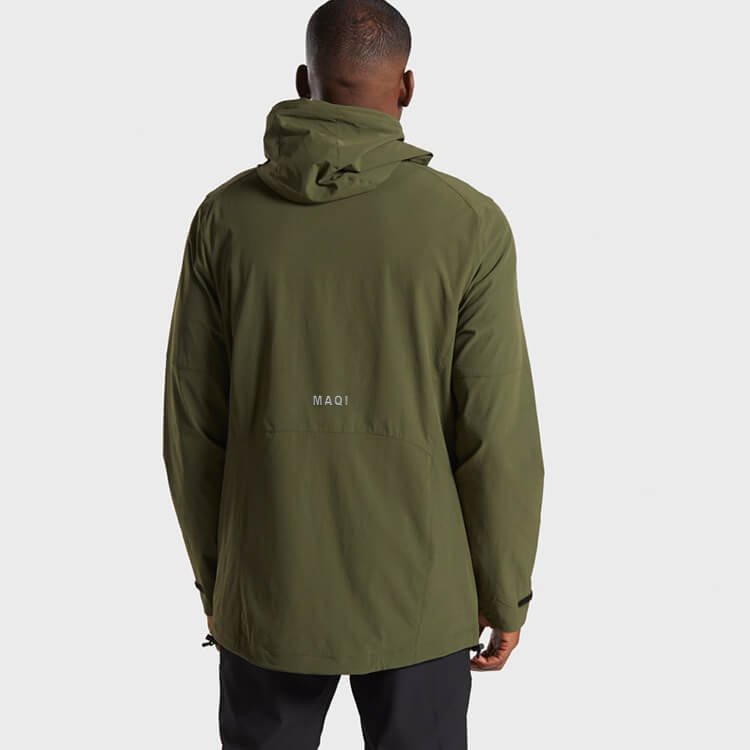 OEM cheap China manufacturer men's jackets blank men jacket no brand zipper casual windcheater jaket