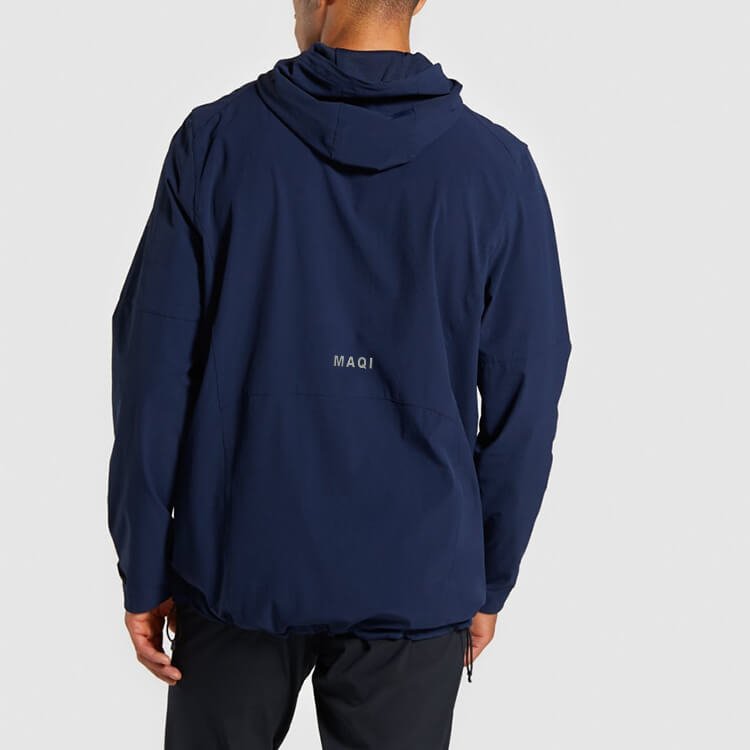 OEM cheap China manufacturer men's jackets blank men jacket no brand zipper casual windcheater jaket