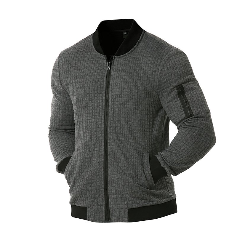 Factory custom Multi colors men's Jacket Cotton made Long Sleeve Bomber Jacket Front Zip Up Winter plus size jackets
