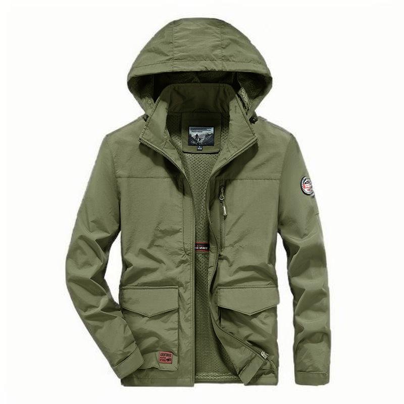 Weather resistant outer shell jacket, men's and women's customized high-quality durable waterproof jacket