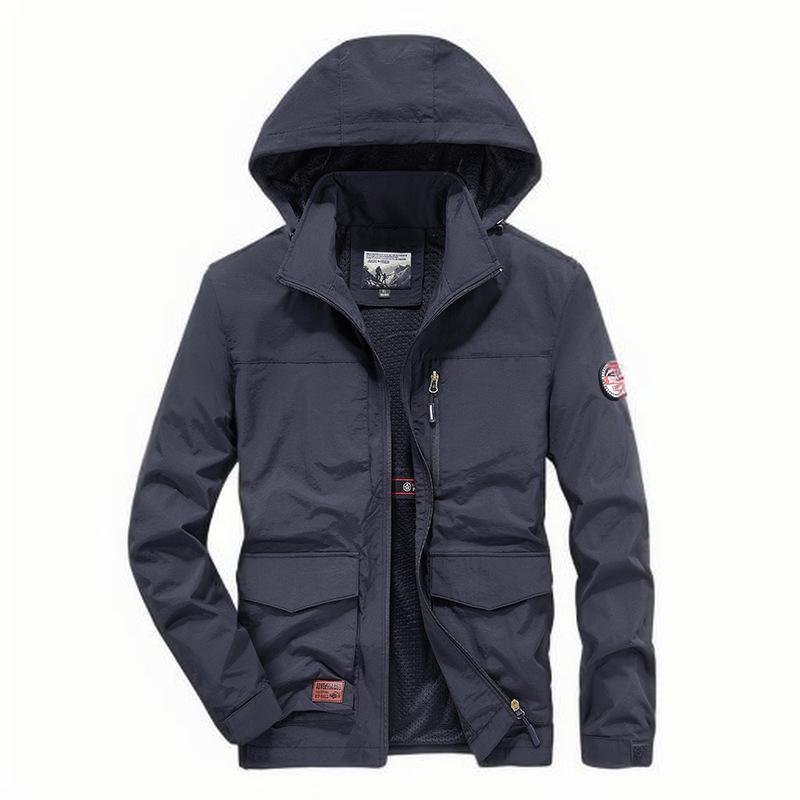 Weather resistant outer shell jacket, men's and women's customized high-quality durable waterproof jacket