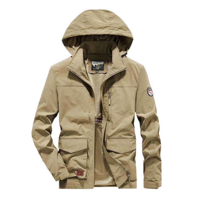 Weather resistant outer shell jacket, men's and women's customized high-quality durable waterproof jacket
