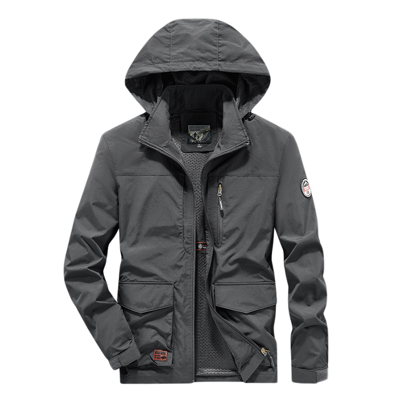 Weather resistant outer shell jacket, men's and women's customized high-quality durable waterproof jacket