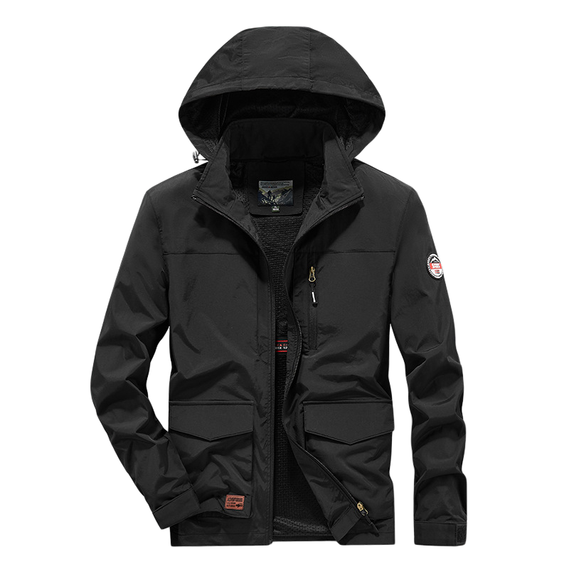 Weather resistant outer shell jacket, men's and women's customized high-quality durable waterproof jacket