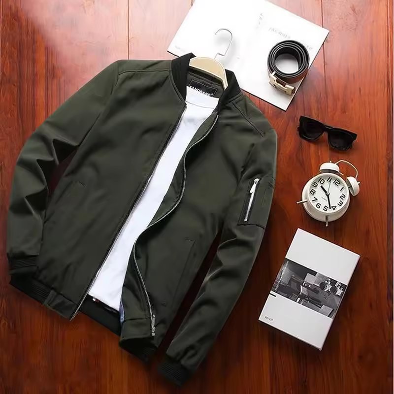 Wholesale Santicsustainable Polyester Jacket with Other Breathable Fabrics Quick Dry Men's Jackets Short Coat for All Seasons