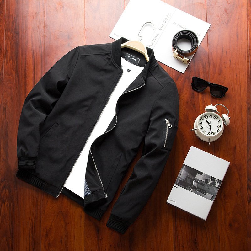 Wholesale Santicsustainable Polyester Jacket with Other Breathable Fabrics Quick Dry Men's Jackets Short Coat for All Seasons
