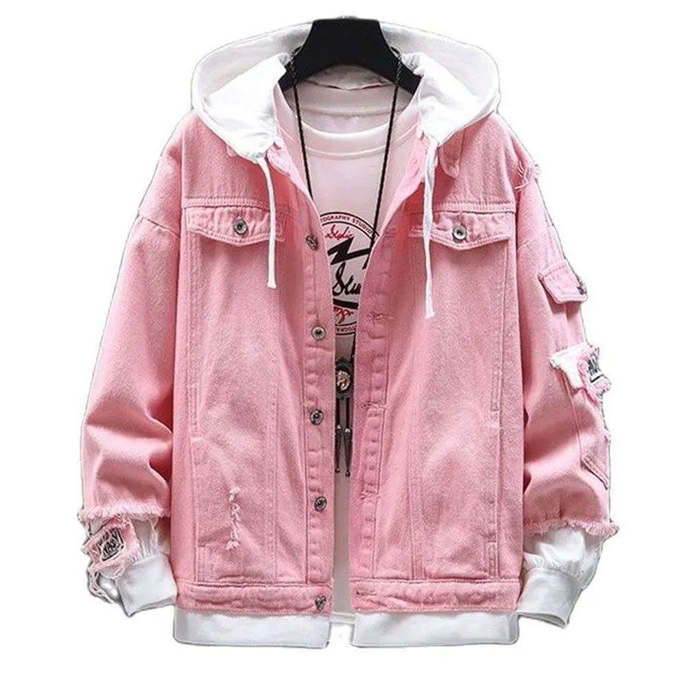 Superior Quality Customized Zip Fashion 2024 Long Sleeve Men's Casual Wear Breathable Denim Jacket Superior Quality Men's Jacket