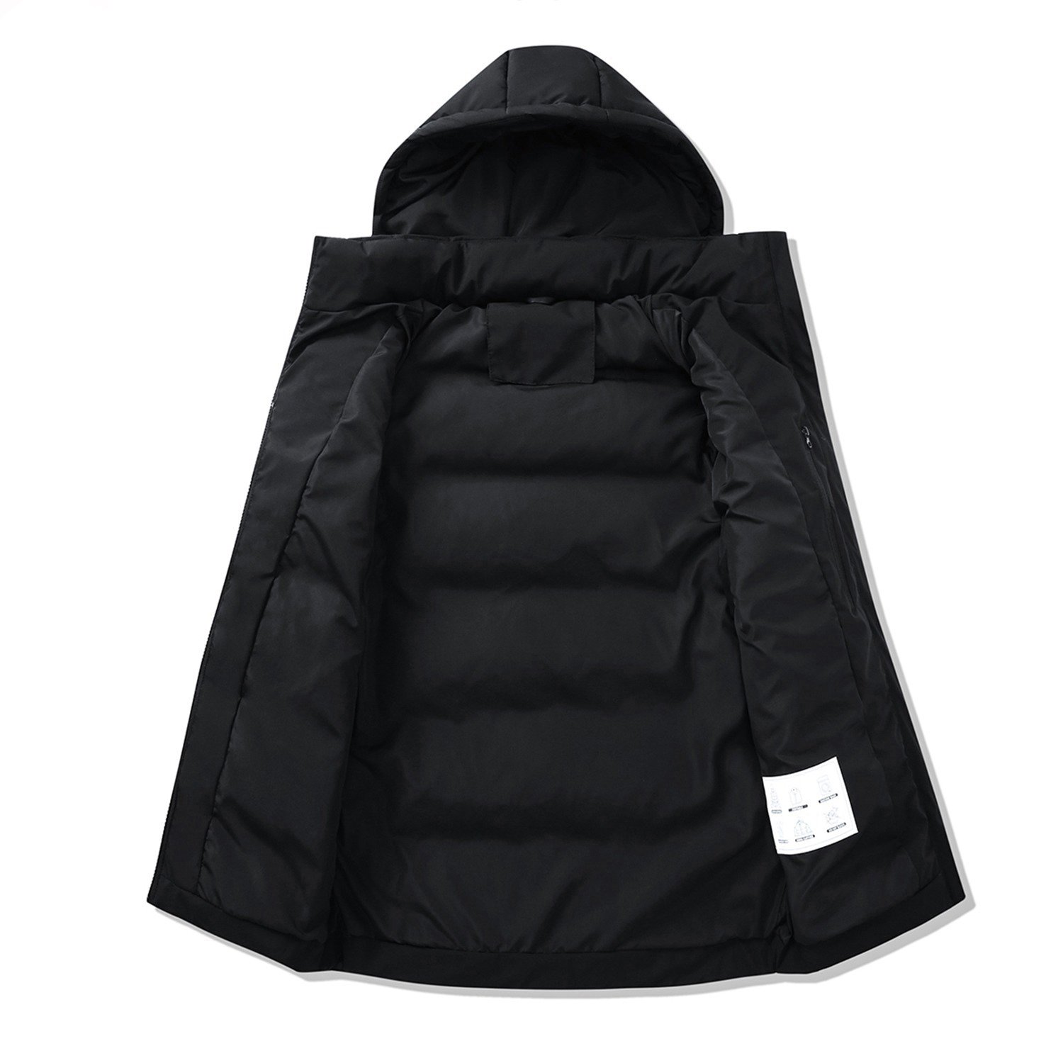 Bubble Puffer Jacket Men Winter Wear Custom Hooded Zipper Breathable Men Puffer Jacket Bubble Jacket