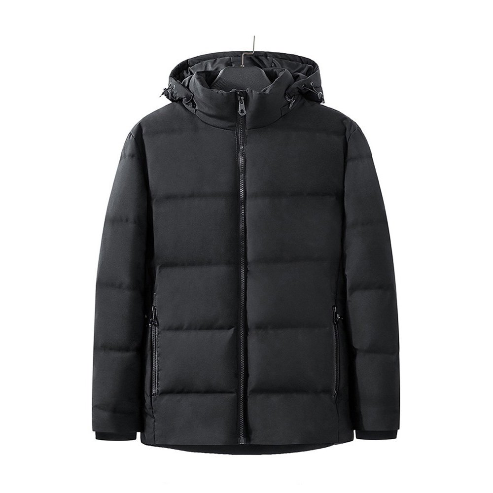 Bubble Puffer Jacket Men Winter Wear Custom Hooded Zipper Breathable Men Puffer Jacket Bubble Jacket