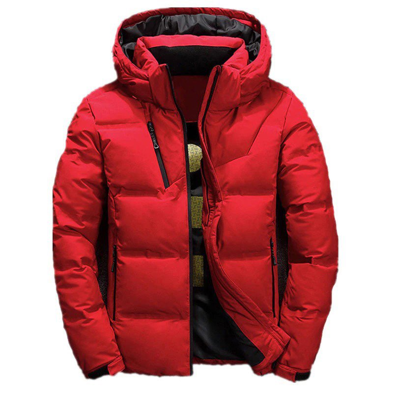 Bubble Puffer Jacket Men Winter Wear Custom Hooded Zipper Breathable Men Puffer Jacket Bubble Jacket