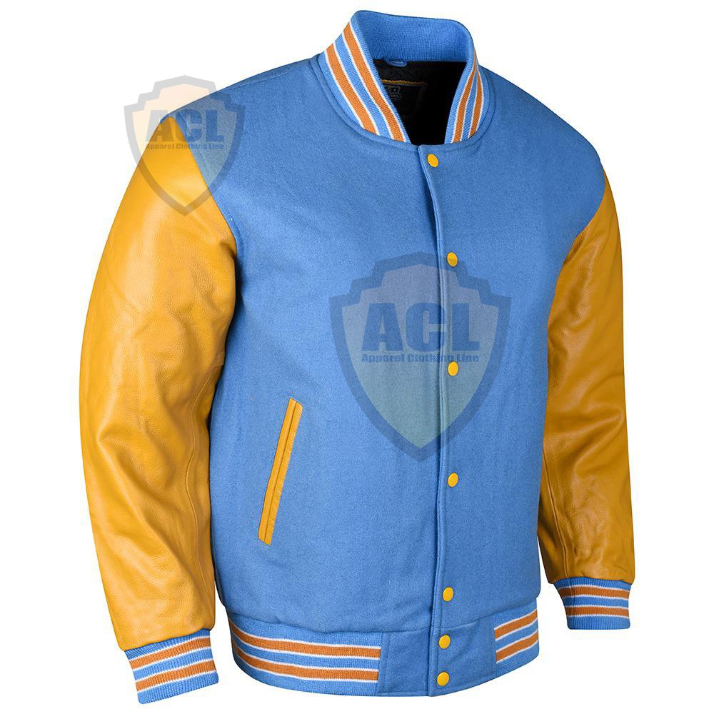 New Fashion Wear Men's College Letterman Varsity Jackets With Custom Design Men Varsity Jacket For Casual Wear