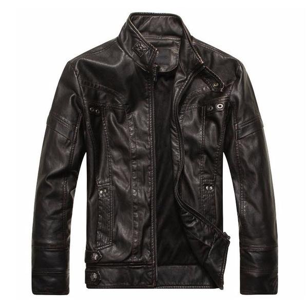 MEN'S PU LEATHER JACKETS, CASUAL WEAR MEN'S JACKETS, MEN'S FASHION JACKETS