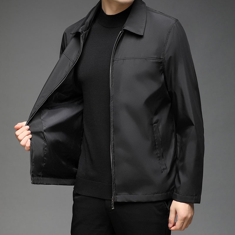 Wholesale customized youth business jackets men's jackets thin men's lapels Chinese spring and autumn casual jackets
