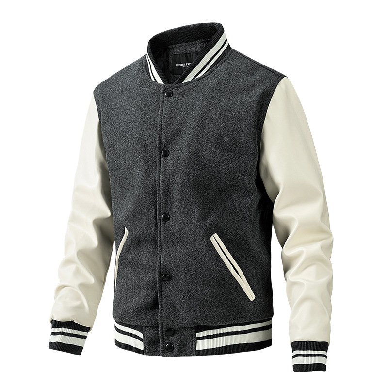 Wholesale Custom Designer Logo Jackets Casual Baseball Jacket Letterman Coat Cotton Unisex Varsity men's Jackets