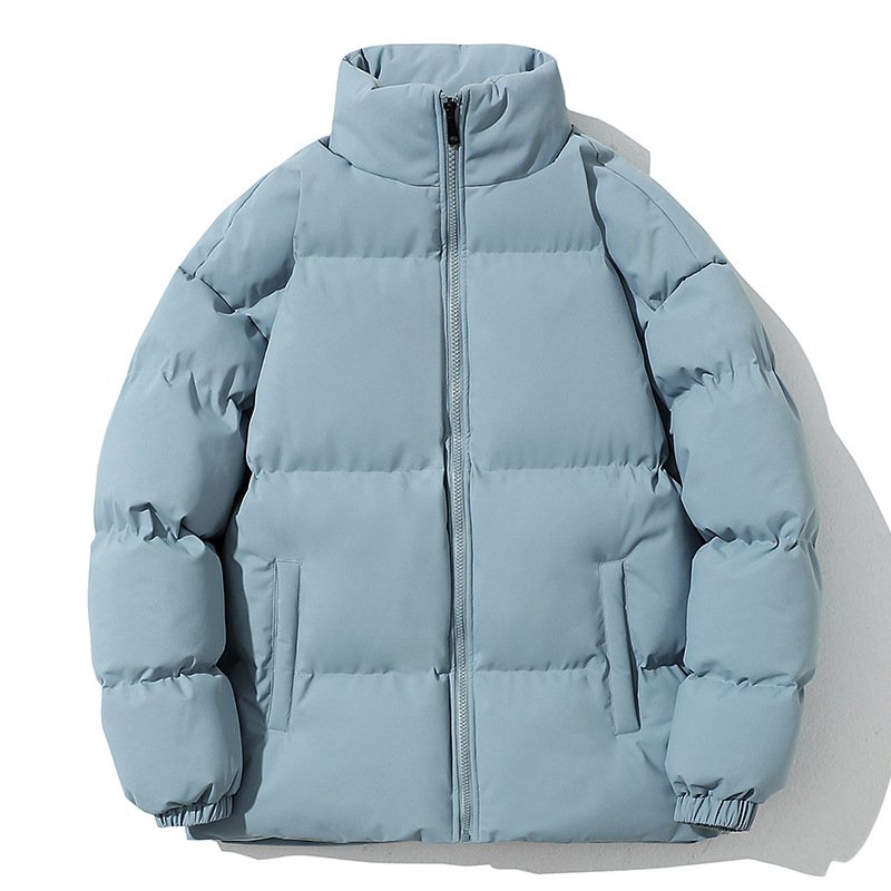 Oversized Plus size Winter Puff Thick Warm Men's Custom Logo Bubble Clothes Men Puffer Jacket