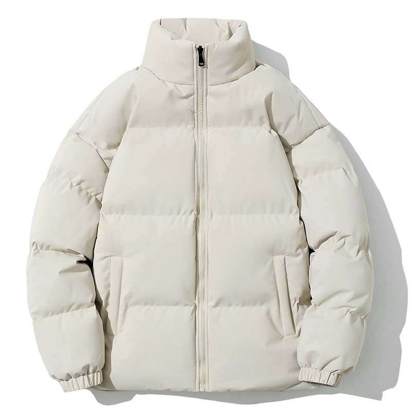 Oversized Plus size Winter Puff Thick Warm Men's Custom Logo Bubble Clothes Men Puffer Jacket