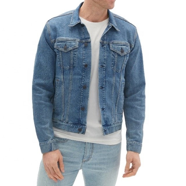 High Quality Fashion Casual Men's Jackets Street Out wear Breathable Jeans Jacket For Men Sherpa Fleece Bomber Sherpa Fur Jacket