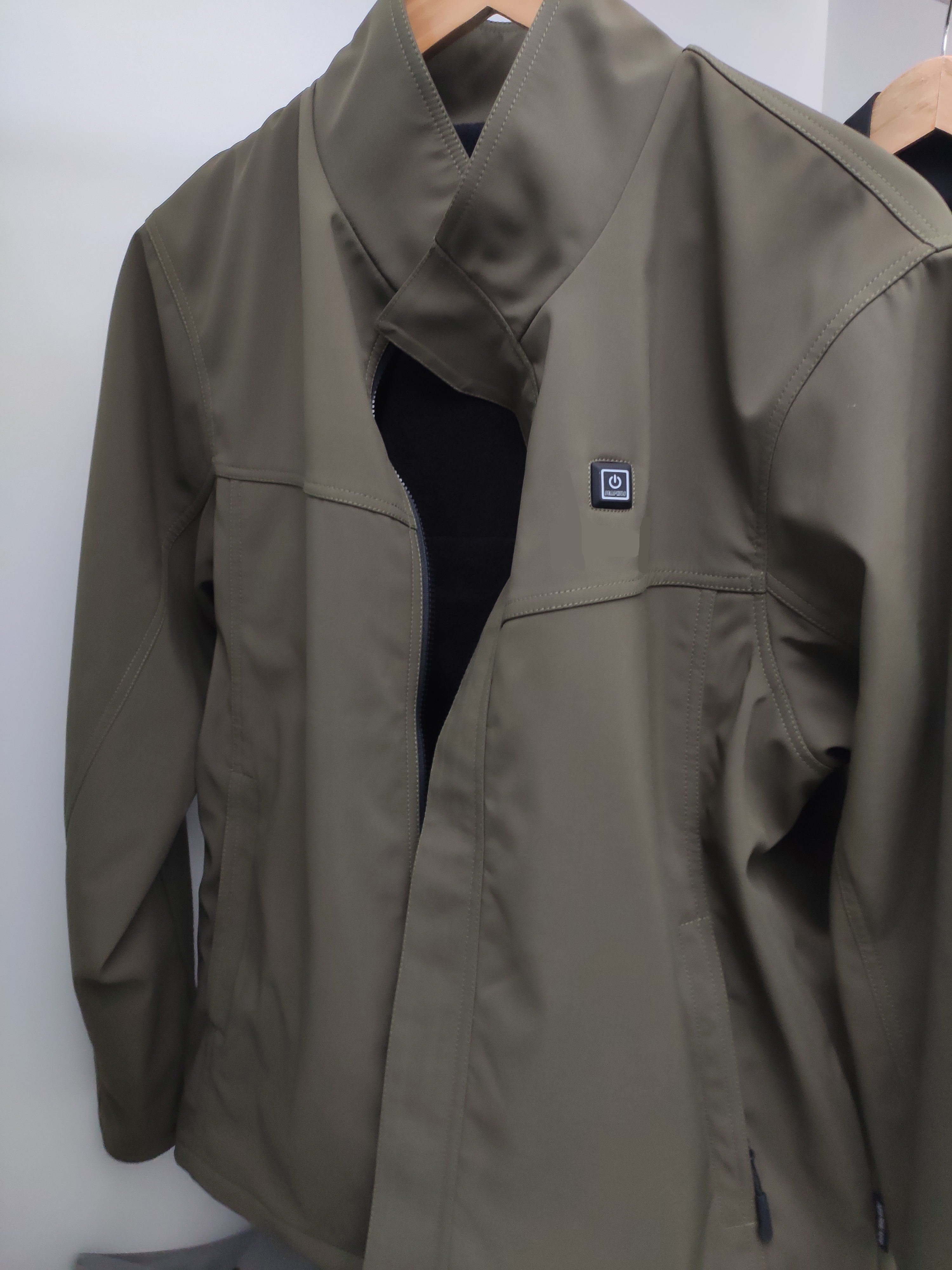 Heated Clothing Men's Jacket Women's Jacket Bomber Jacket Polyester Shell for Winter X-long Clothing Length Polyester Fabric
