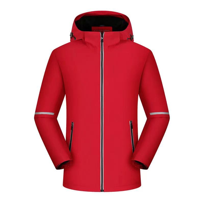 Custom men's polyester reflective windbreaker jacket,vintage retro waterproof windbreaker,sports outdoor plus size Men's Jackets
