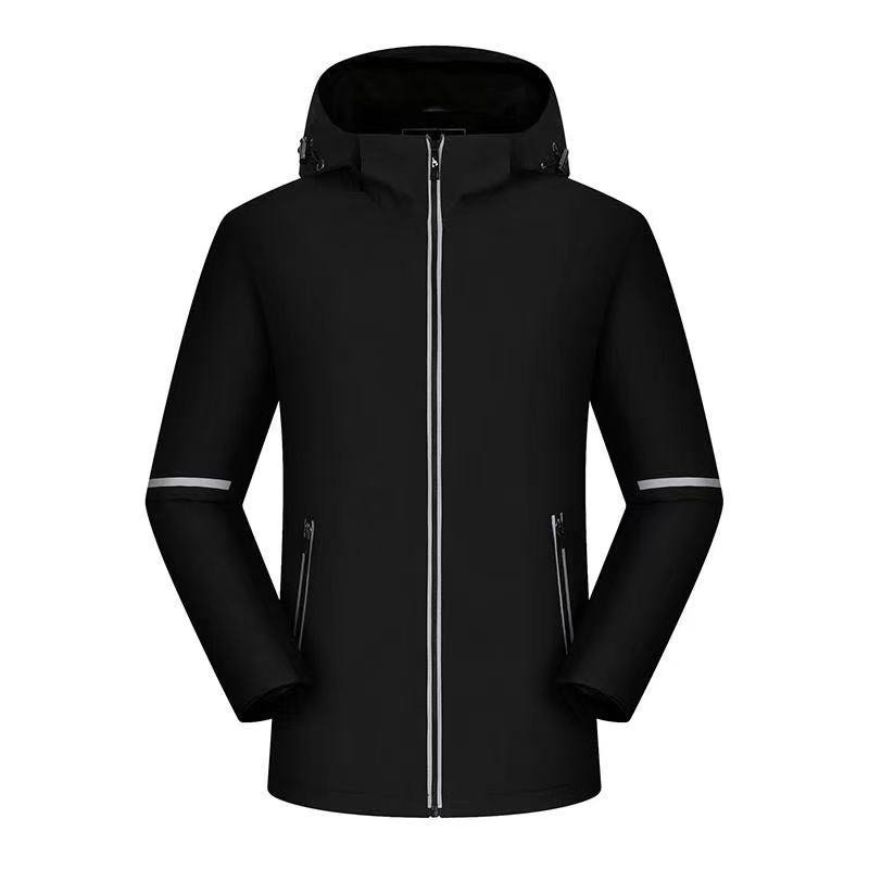 Custom men's polyester reflective windbreaker jacket,vintage retro waterproof windbreaker,sports outdoor plus size Men's Jackets