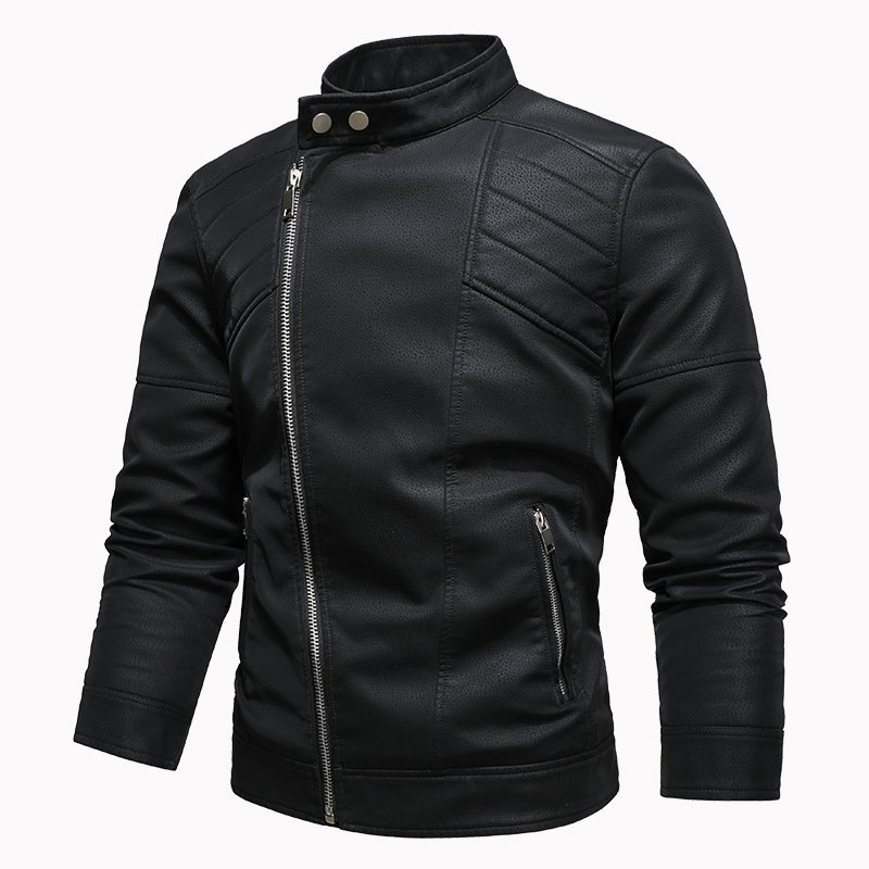 High Quality Plush Leather Jacket Plus Size Chaquetas Para Hombres Designer Clothes For Men Leather Jacket Men
