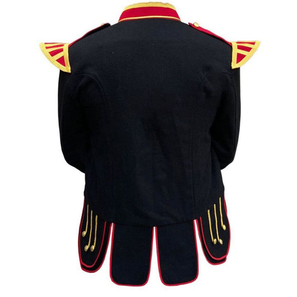 Customize 100% Wool New Scottish Piper Drummer Doublet jacket piper doublet jackets 100% Wool At Wholesale Price