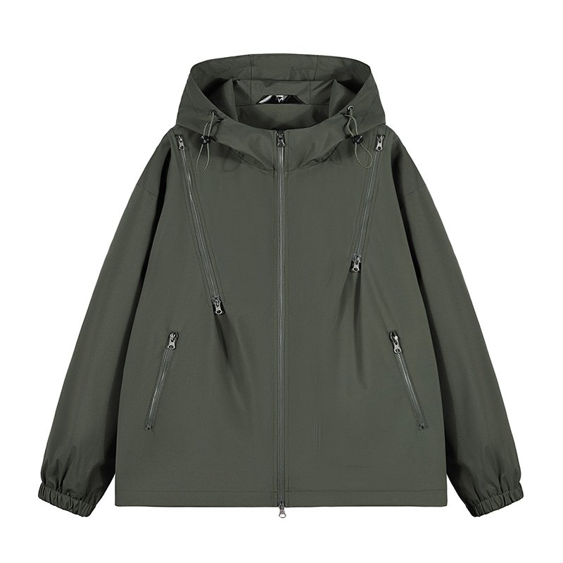 ANSZKTN spring and autumn new jacket senior sense of outdoor sports loose men's jacket