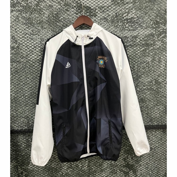Men Wholesale sports windbreaker team wear high quality light weight breathable custom plus size men's jackets windbreaker