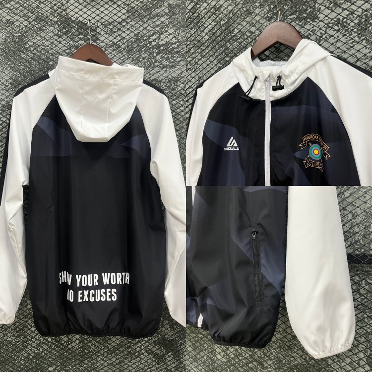 Men Wholesale sports windbreaker team wear high quality light weight breathable custom plus size men's jackets windbreaker