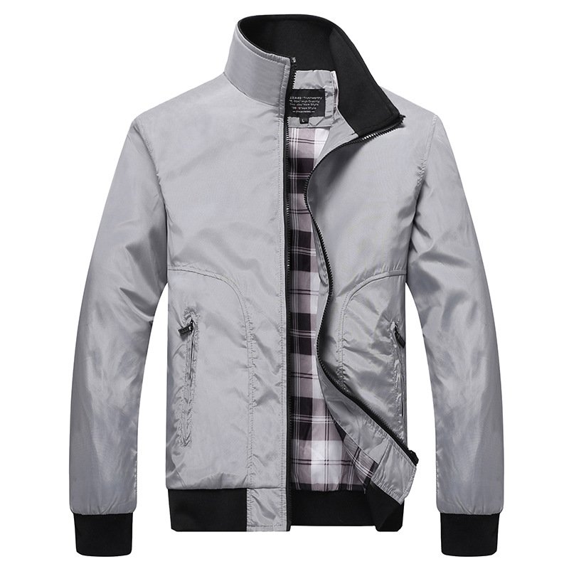 2023 Wholesale Casual Custom Spring Autumn Biker Work Men Spring Jackets Casual Plus Size Big Outdoor Jackets for men