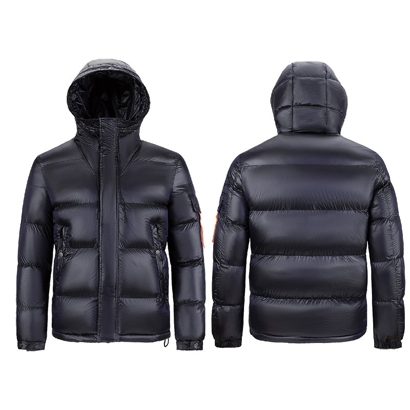 New Men's Jackets Men Casual Fashion material 100%polyester Winter Puffer Jacket Mens Short Bomber Coats