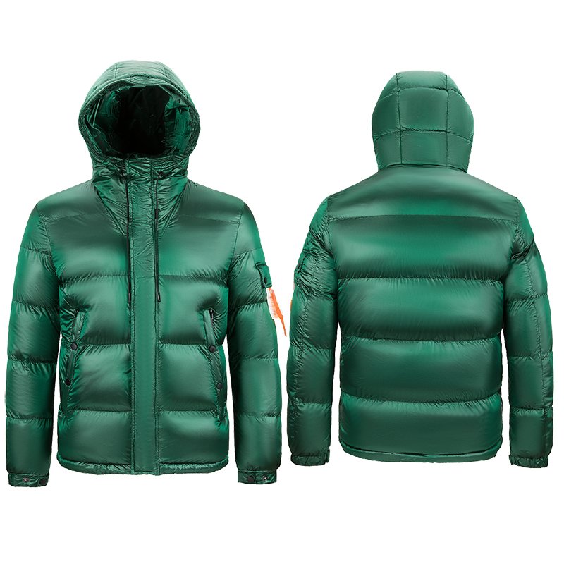 New Men's Jackets Men Casual Fashion material 100%polyester Winter Puffer Jacket Mens Short Bomber Coats