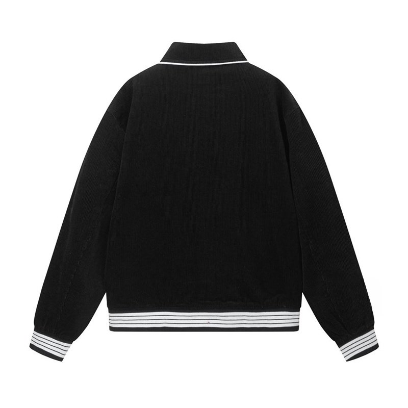 Wholesale New Arrival HighQuality Baseball Uniform Winter Autumn Leather Coat StreetWear Embroider Amirii Plus Size Men's Jacket