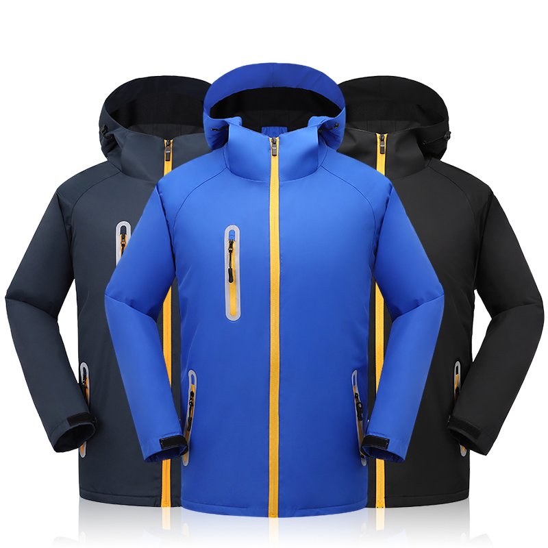 Hot sale cheap thick winter jackets within fleece inner men's plus size sport out door winter jackets windproof