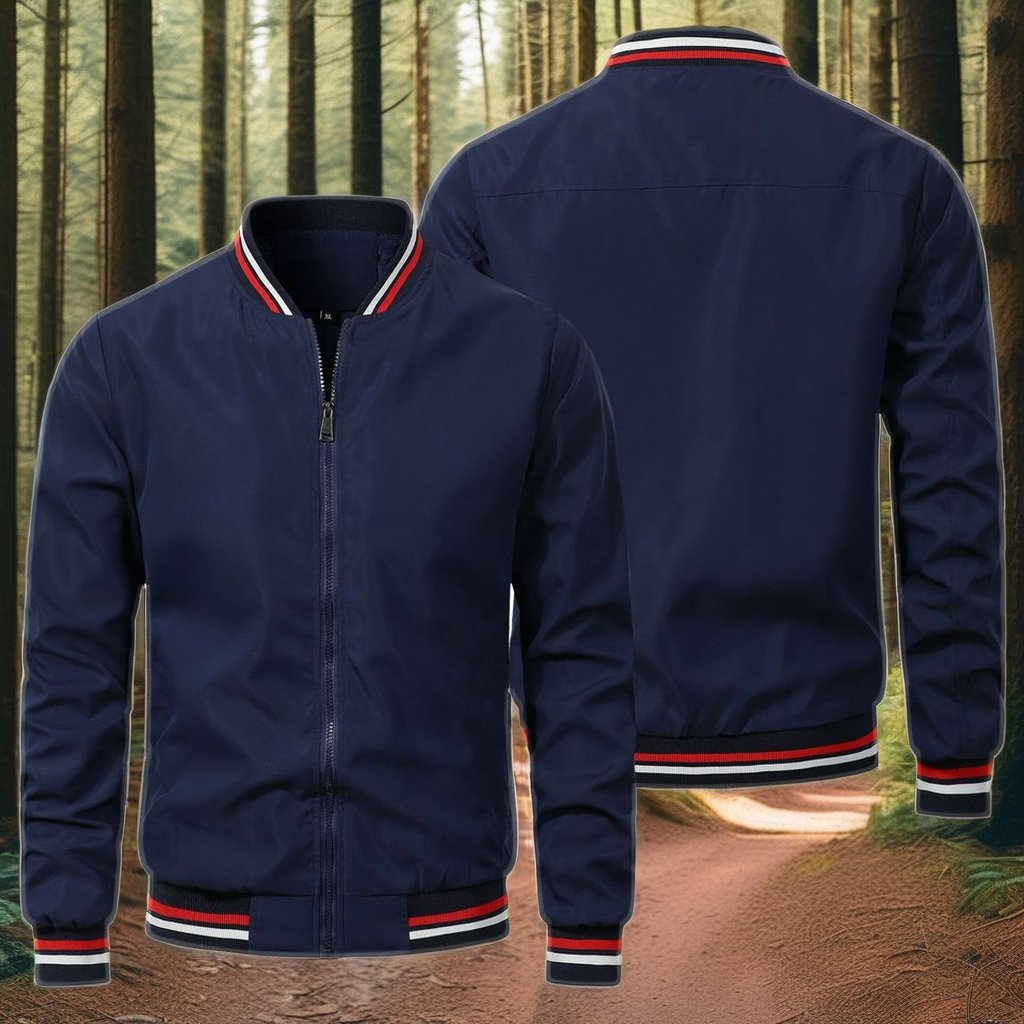 men's jackets Custom Logo Solid Color Motorcycle Jacket fashion man coat men's coats jacket custom