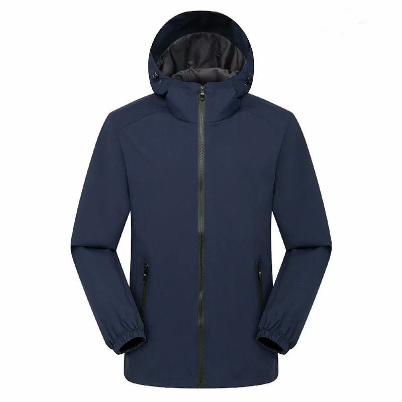 Thin single-layer hardshell jacket custom logo long-sleeved work clothes climbing suit tooling winter coats for men