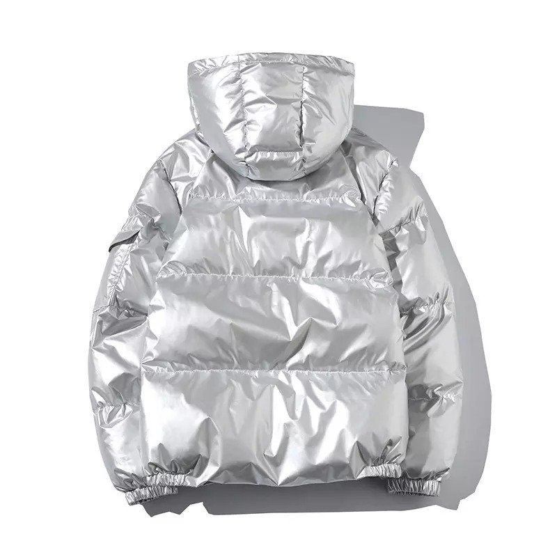 Custom Men's Winter Coat Streetwear Print Down Jacket Warm Thick Bubble Puffer Plus Size Men's Jackets By Richmyz International