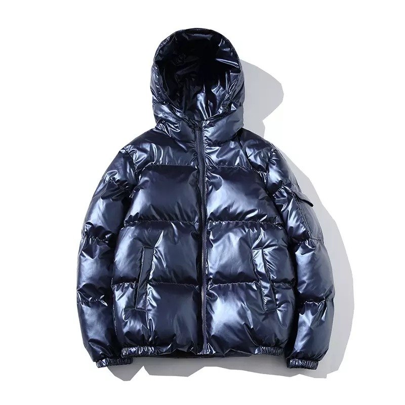Custom Men's Winter Coat Streetwear Print Down Jacket Warm Thick Bubble Puffer Plus Size Men's Jackets By Richmyz International