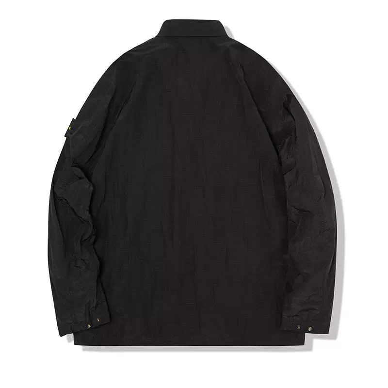 nylon Men's Jackets Summer light and thin couple style coat Leisure outdoor long sleeve tooling Outerwear