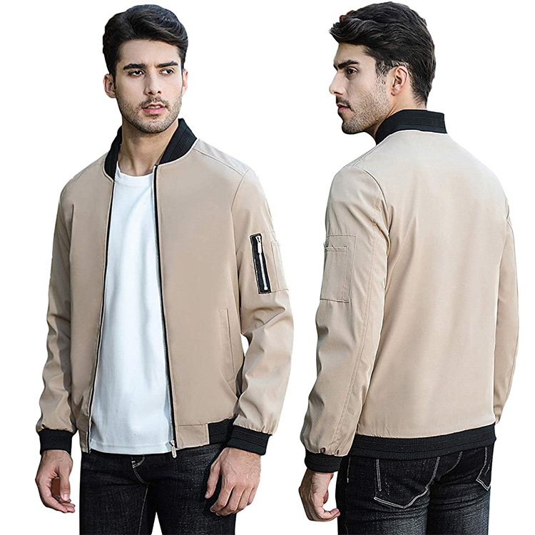 Bomber Jacket Wholesale Men's Outdoor Quilted Jacket In-stock Items Casual Thick Warm Winter Puffer Men's Jackets for Man