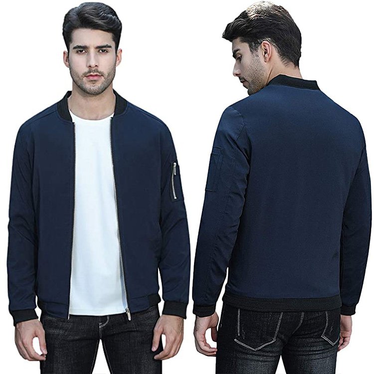 Bomber Jacket Wholesale Men's Outdoor Quilted Jacket In-stock Items Casual Thick Warm Winter Puffer Men's Jackets for Man